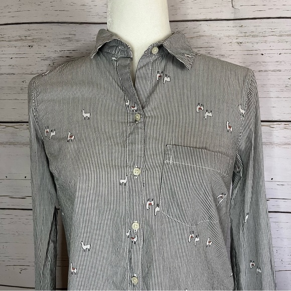 Llama print button down - Picture 4 of 9